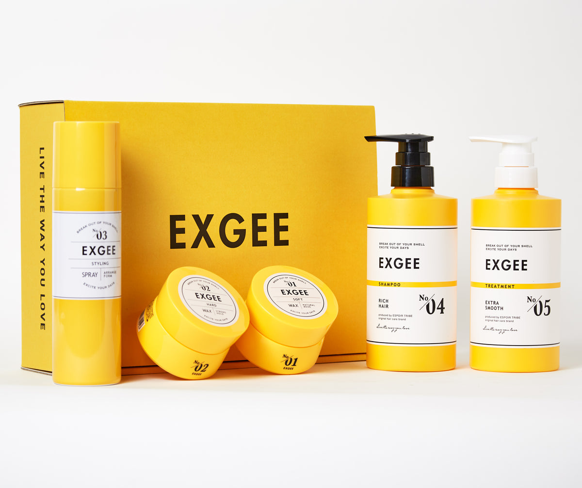 EXGEE SOFT WAX 5個セット - スタイリング剤