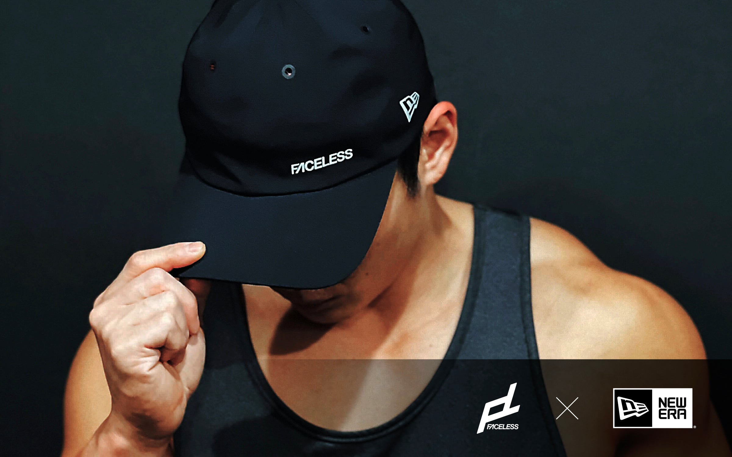 FACELESS】NEWERA コラボキャップ & オリジナルスキンローション販売