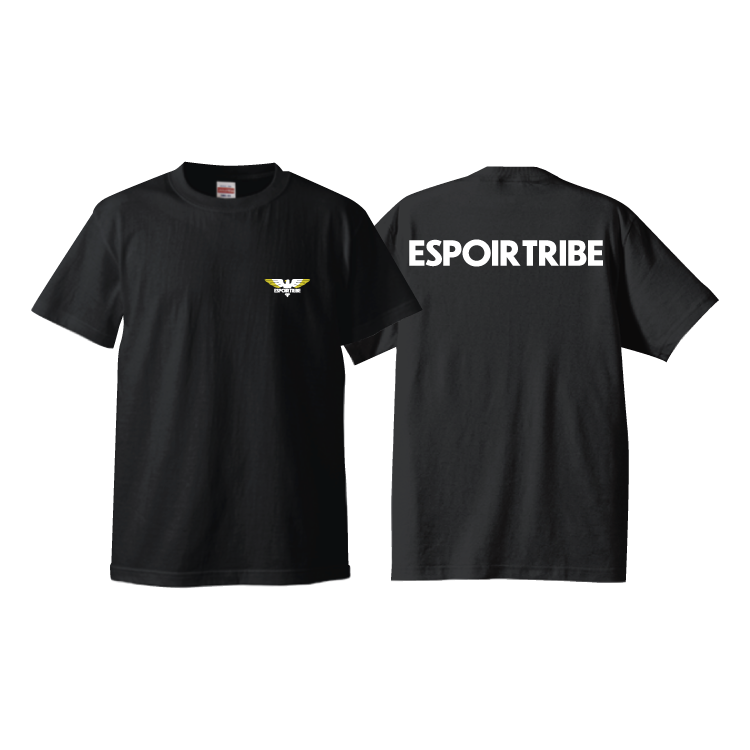 ESPOIR TRIBE】オリジナル両面Tシャツ B1（ブラック） /ESPOIR TRIBE